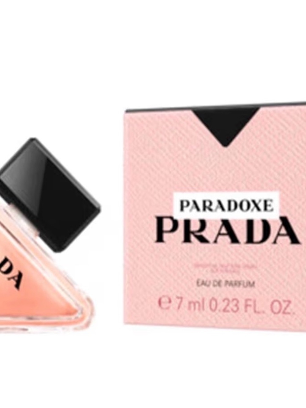 Prada Paradoxe Mini Eau de Parfum — Soft Pink & Black Accents